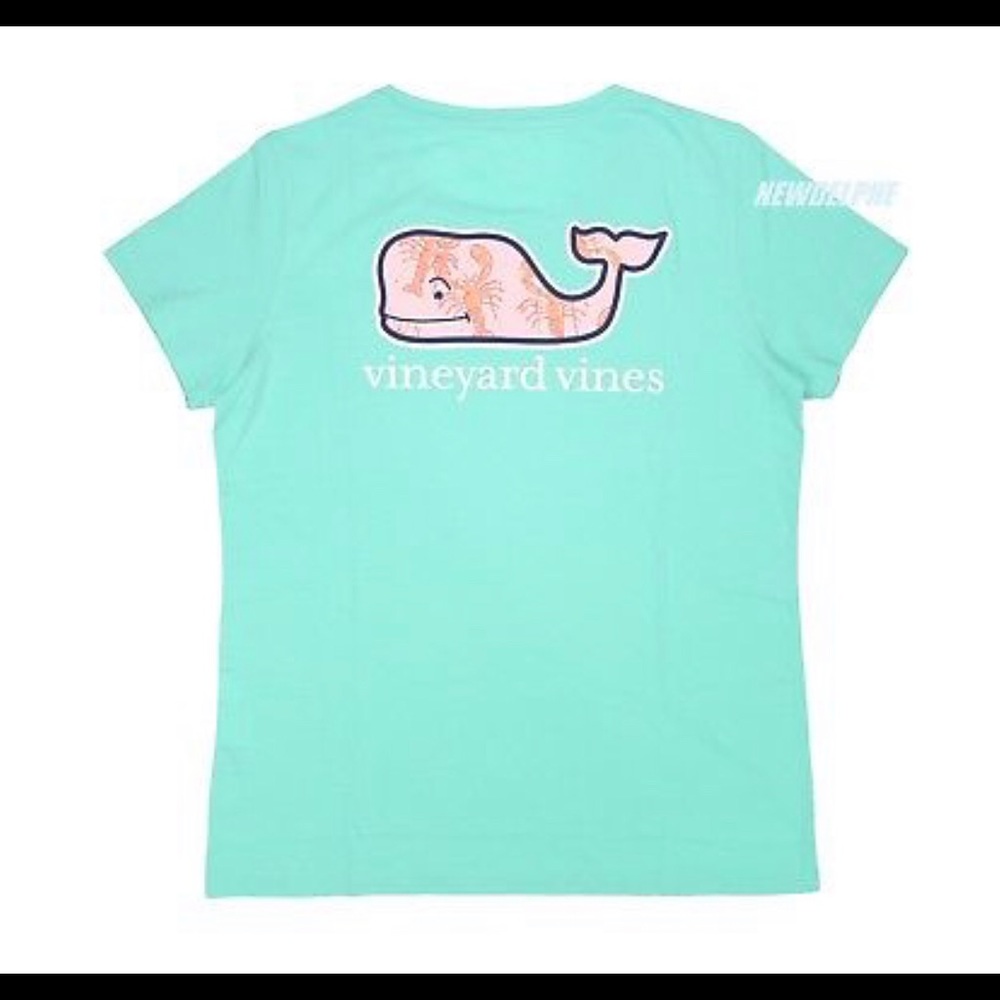 Vineyard Vines Capri Blue Lobster Women’s T Shirt